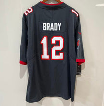 Tom Brady Tampa Bay Buccaneers Official NFL Nike Jersey pewter color