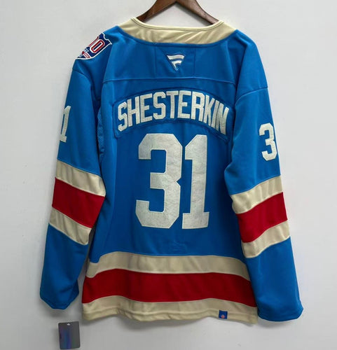 Igor Shesterkin New York Rangers Official NHL Centennial Breakaway Jersey