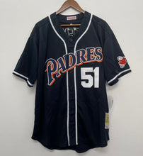 Trevor Hoffman San Diego Padres Official MLB Jersey Mitchell & Ness blue