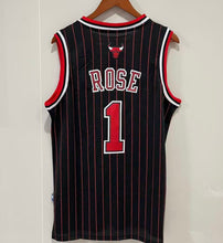 Derrick Rose Chicago Bulls Official NBA Adidas Jersey pinstripes