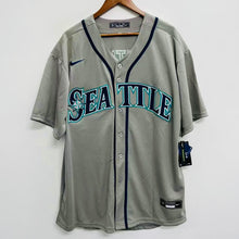Tino Martinez Seattle Mariners Official MLB Majestic Jersey gray
