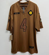 DK Metcalf Pittsburgh Steelers Official NFL Salute to Service  Jersey