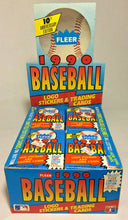 1990 Fleer Baseball wax box 36 packs