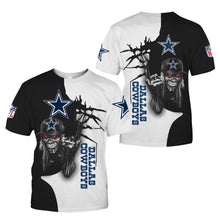 Dallas Cowboys skeleton T shirt