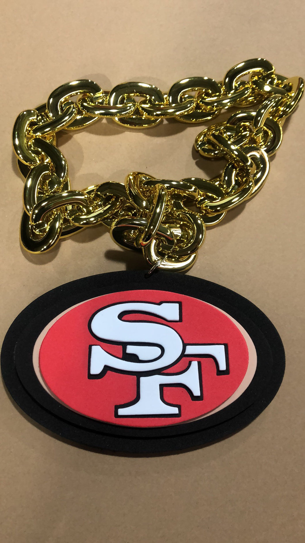 San Francisco 49ers 3D foam Fan Chain