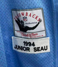 Junior Seau San Diego Chargers Jersey Mitchell & Ness light blue