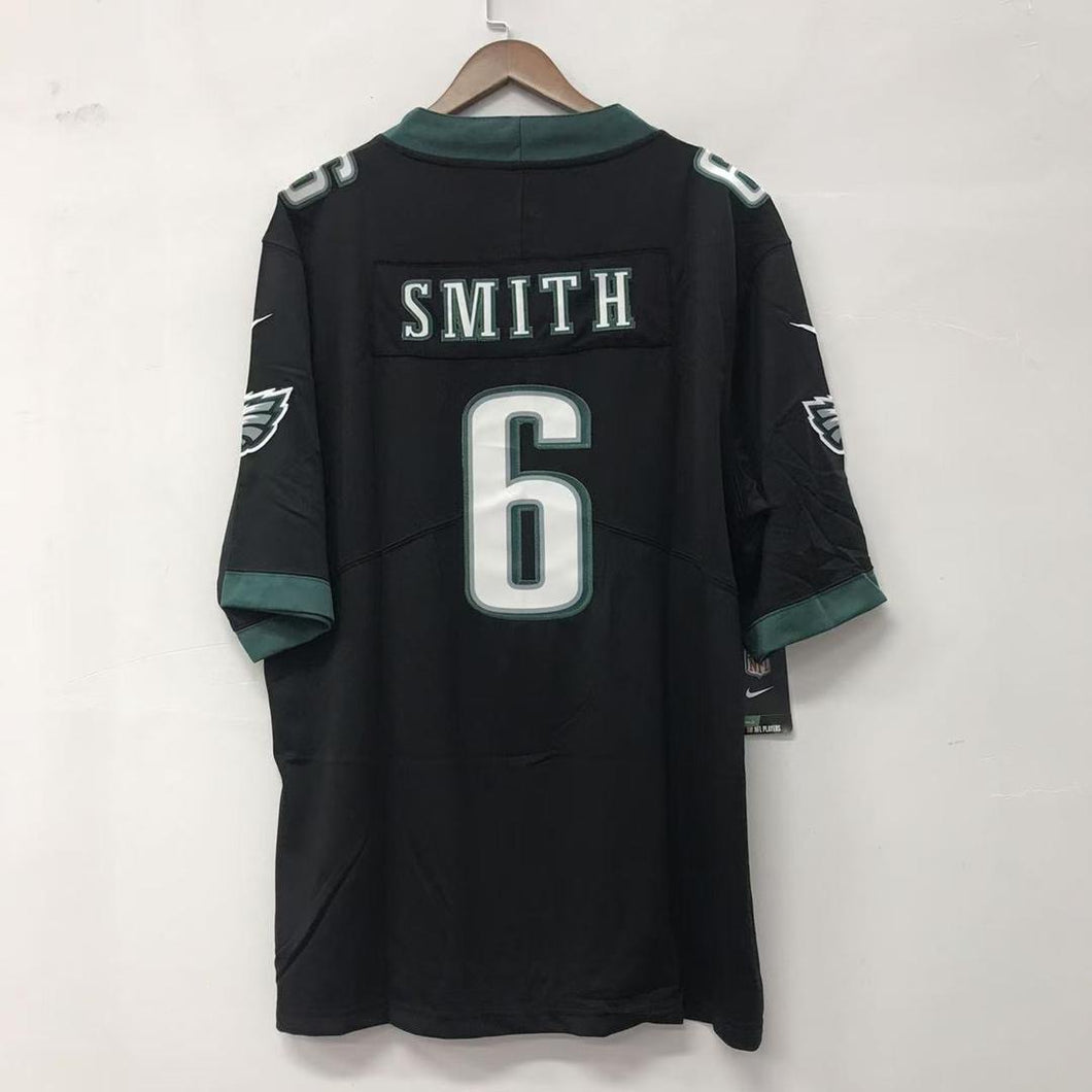 DeVonta Smith Philadelphia Eagles Official NFL Nike Jersey black