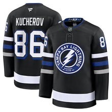 Nikita Kucherov YOUTH KIDS Tampa Bay Lightning Official NHL Fanatics Jersey Black