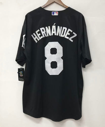 Kike Enrique Hernandez Los Angeles Dodgers Jersey black