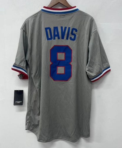 Crash Davis jersey Bull Durham 1988 Movie gray