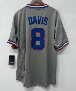 Crash Davis jersey Bull Durham 1988 Movie gray