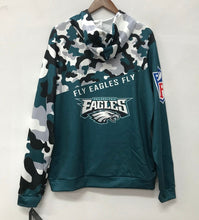 Philadelphia Eagles color camouflage light weight hoodie