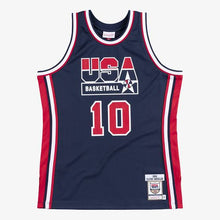 Clyde Drexler USA Olympic Basketball Jersey Mitchell & Ness blue