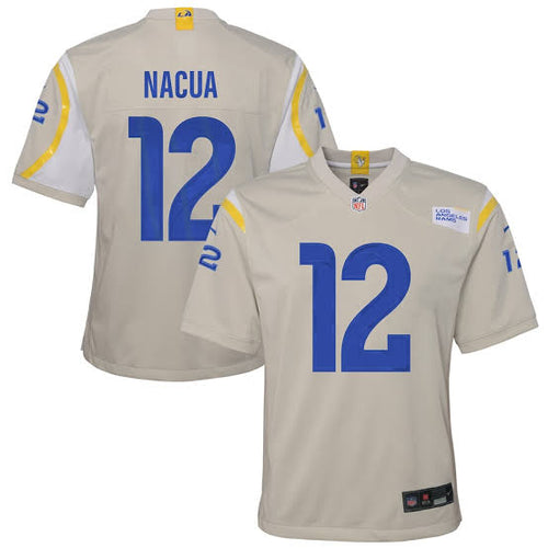 Puka Nacua #12 Los Angeles Rams Official NFL Nike Jersey