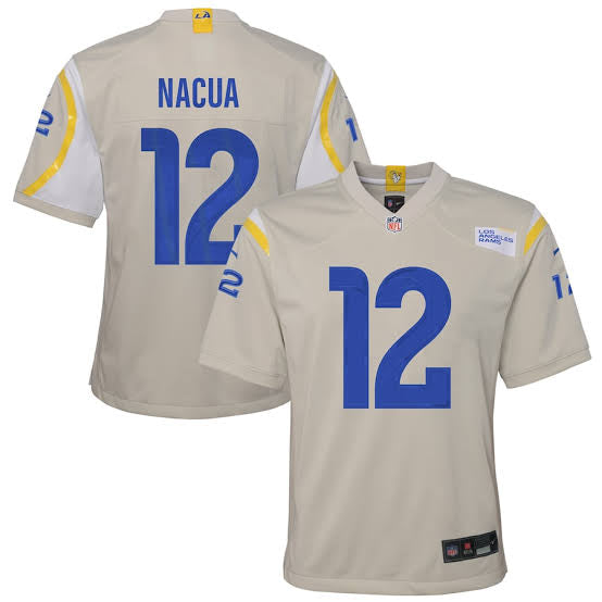 Puka Nacua #12 Los Angeles Rams Official NFL Nike Jersey