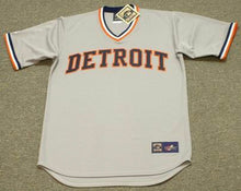 Ron LeFlore Detroit Tigers Official MLB Majestic Jersey gray