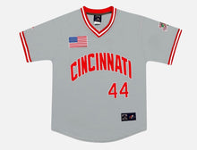 Eric Davis 1990 World Series Cincinnati Reds Official MLB Majestic Jersey Gray