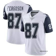 Jake Ferguson Dallas Cowboys Official NFL Nike alternate Jersey