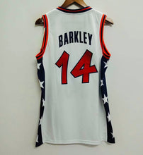 Charles Barkley USA Olympic Basketball Jersey Mitchell & Ness White