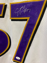 C.J. Mosely autographed Baltimore Ravens jersey JSA Witnessed COA signing