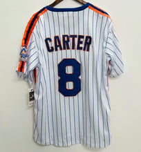 Gary Carter 1986 New York Mets Jersey Mitchell & Ness pinstripes