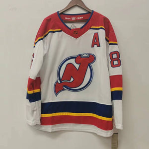 Jack Hughes New Jersey Devils Jersey white