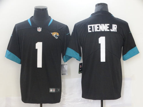 Travis Etienne Jr. Jacksonville Jaguars official NFL Nike Jersey black
