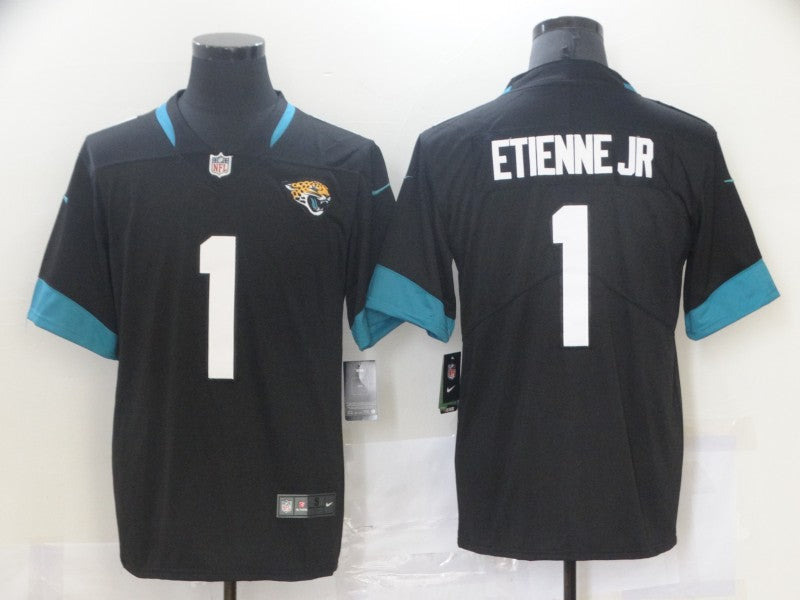 Travis Etienne Jr. Jacksonville Jaguars official NFL Nike Jersey black