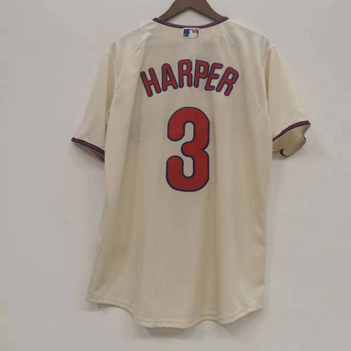 Bryce Harper YOUTH Philadelphia Phillies Jersey cream