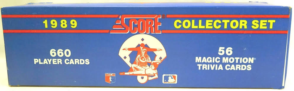 1989 Score Baseball Card Factory Set 660 Mint condition