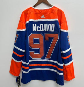 Connor McDavid Edmonton Oilers Official NHL Adidas Jersey