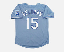 Carlos Beltran Kansas City Royals Official MLB Majestic Jersey blue