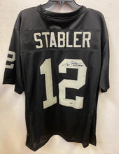 Ken Stabler Oakland Raiders autographed jersey With COA