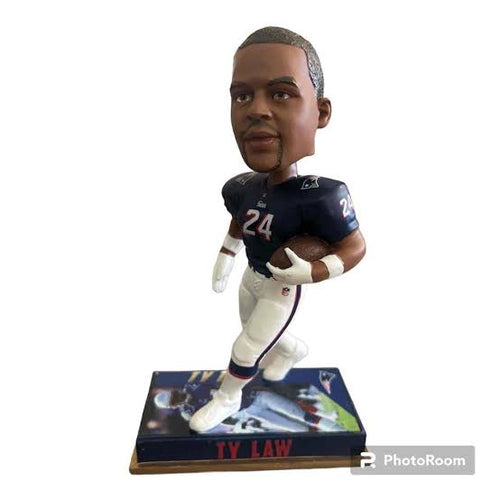 Ty Law New England Patriots Bobblehead Forever Collectibles