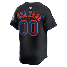Any Name & Number Customized New York Mets Official MLB jersey Nike black