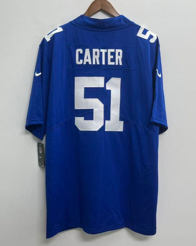 Abdul Carter New York Giants Official NFL Nike Jersey blue