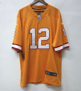 Tom Brady Tampa Bay Buccaneers retro pumpkin throwback Jersey