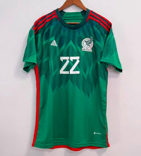 Hirving Lozano Mexico National Team adidas Youth 2022/23 Home Replica Jersey - Green