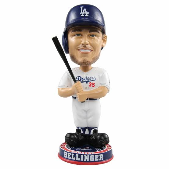 Cody Bellinger Los Angeles Dodgers Knucklehead series Bobblehead Forever Collectibles