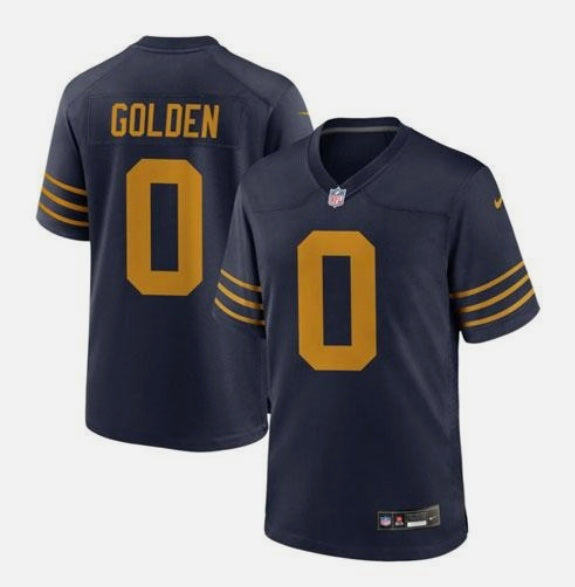 Matthew Golden YOUTH KIDS Green Bay Packers Official NFL retro Jersey