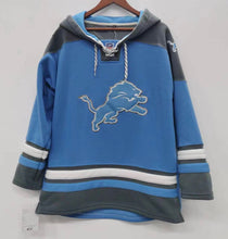 Detroit Lions Official NFL Hockey style  hoodie