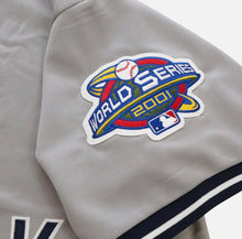 Jorge Posada 2001 World Series New York Yankees Official MLB Jersey Gray
