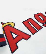 Garrett Anderson Anaheim Angels Official MLB Majestic pinstripes Jersey white
