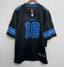 Isaac TeSlaa Detroit Lions Official NFL Nike Jersey Black