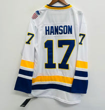 Steve Hanson #17 Charlestown Chiefs Slapshot 1977 Movie white