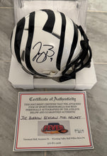 Joe Burrow Autographed Cincinnati Bengals Mini Helmet with COA