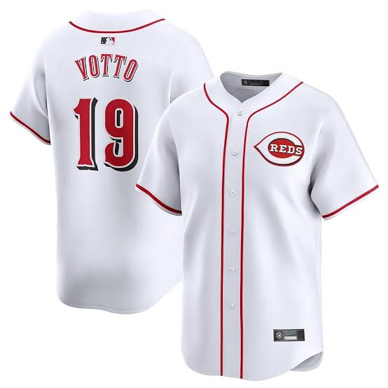 Joey Votto Cincinnati Reds Official MLB Nike Jersey White