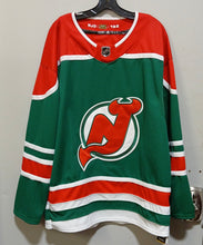 New Jersey Devils Official NHL Adidas Jersey Blank back red and green
