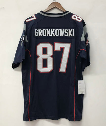 Rob Gronkowski New England Patriots NFL Mitchell & Ness Jersey Blue