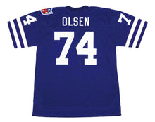 Merlin Olsen 1969 Los Angeles Rams NFL Mitchell & Ness Jersey blue